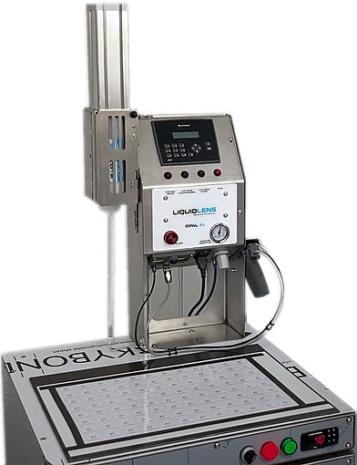 View 4: Opal XL- resinatrice semi automatica con forno