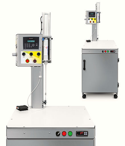 View 2: Opal - Halbautomatische Doming-Maschine mit Ofen View 2: Opal - Halbautomatische Doming-Maschine mit Ofen