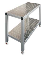 Professioneller Tisch Format: 100 x 45cm